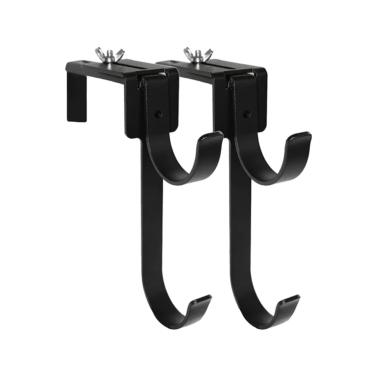 

2 PCS Adjustable Aluminum Pool Pole Hanger,for Pool Poles,Fence Hooks for Pool Equipment, Pool Skimmer Accessories