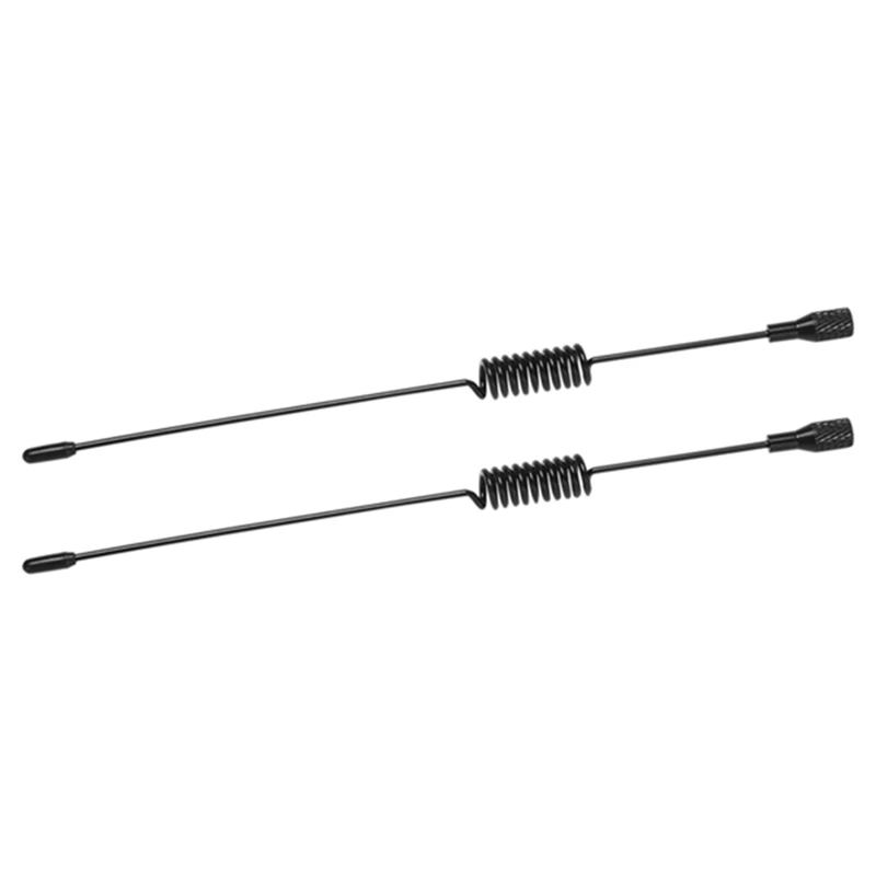 

2X,197mm Metal Decorative Antenna for 1/10 RC Crawler Traxxas TRX4 TRX6 Axial SCX10 D90 D110 Tamiya CC01 Truck Drift