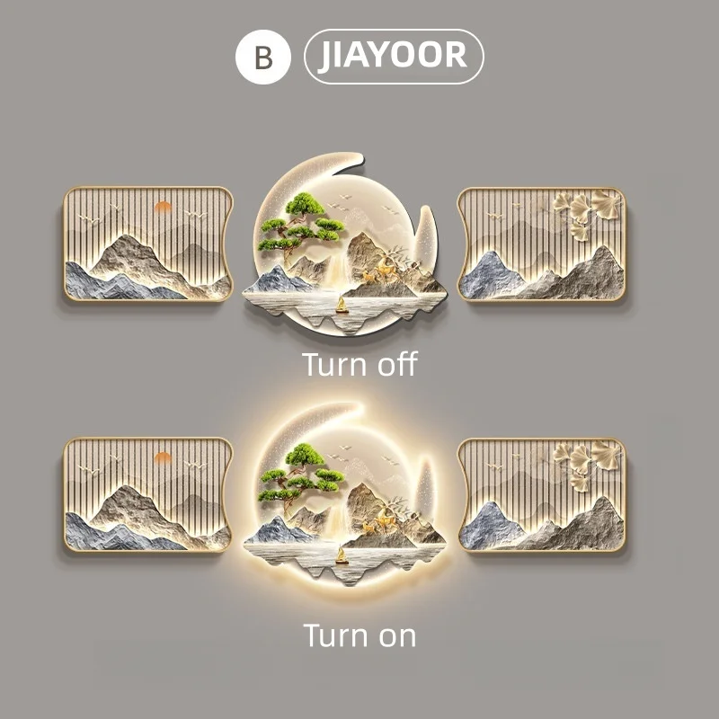 

JIAYOOR Настенный светильник в китайском стиле