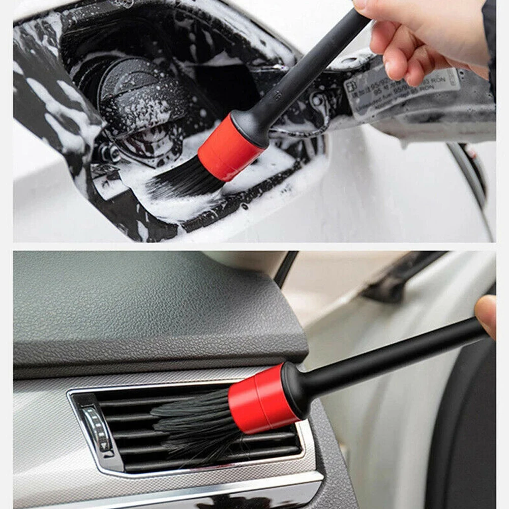 

100% Brand New Cleaning Kit Automotive Tools Wheel Gap Boar Hair High Quality PP Replacement 11Pcs 20/22.5/23/23/23cm