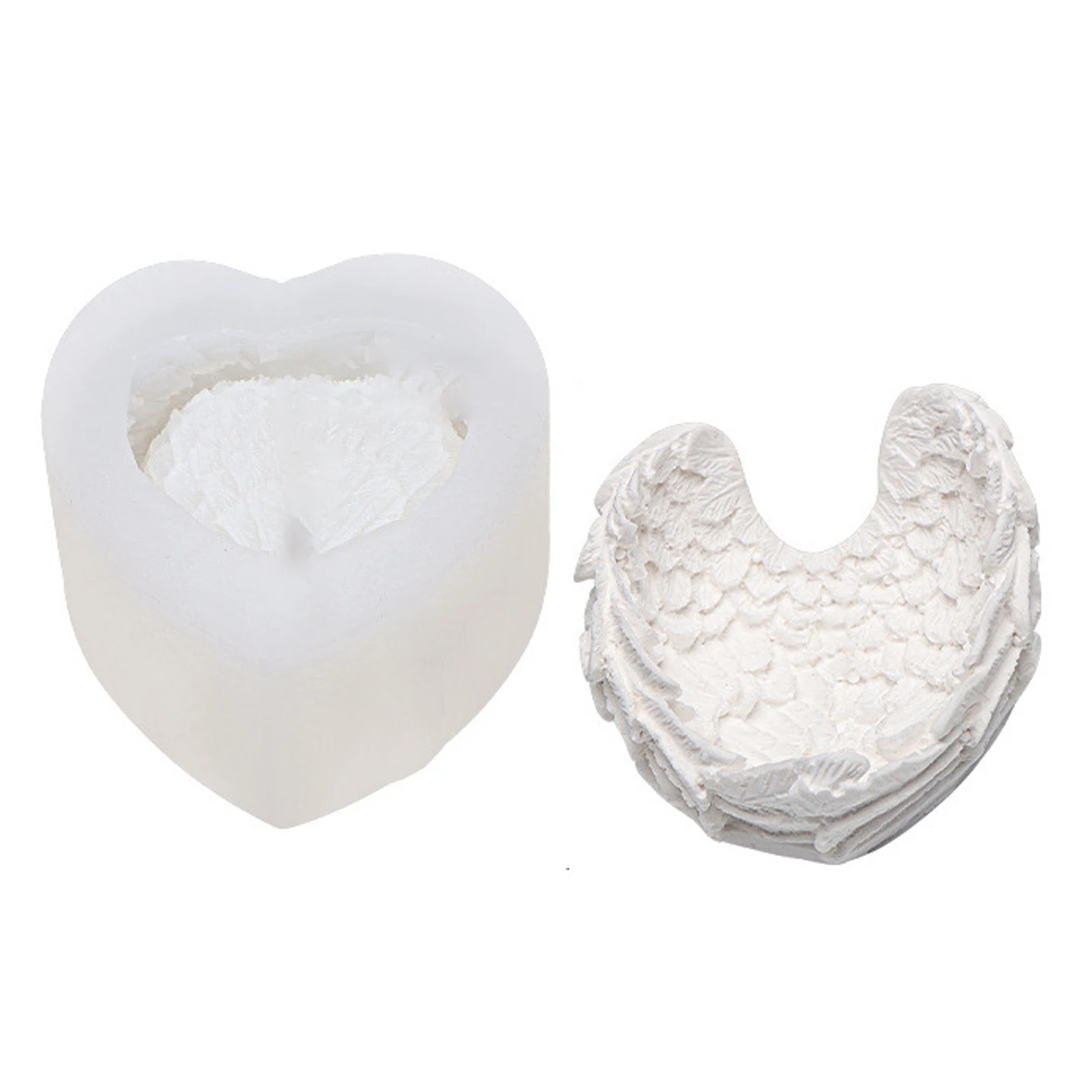 

Angel Wing Silicone Mold For Resin DIY Storage Holder Container Resin Casting Mould DIY Angel's Wing Home Decoration Gifts For