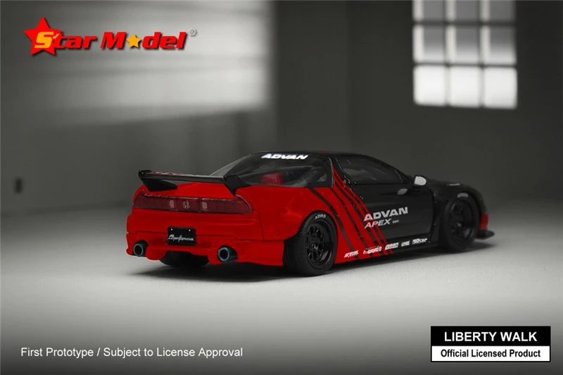 Звездная модель 1:64 Liberty Walk Honda NSX NA1 LBWK литая автомобиля |