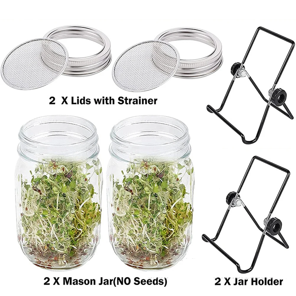 2 комплекта стеклянные банки с крышками и подставками