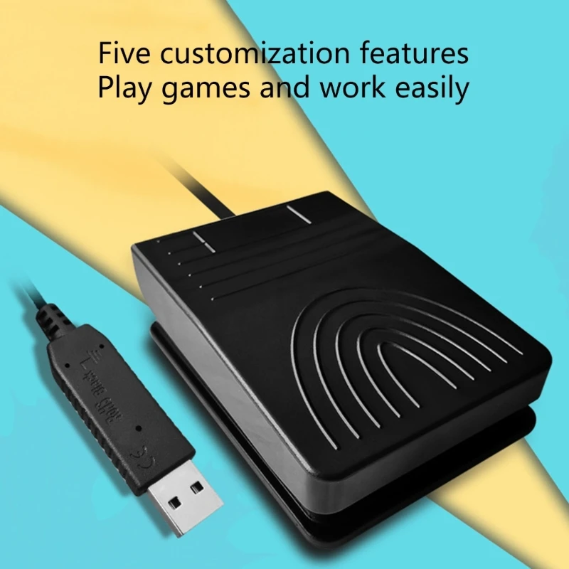 USB-педаль тихая для компьютерных команд предварительная программа адаптер