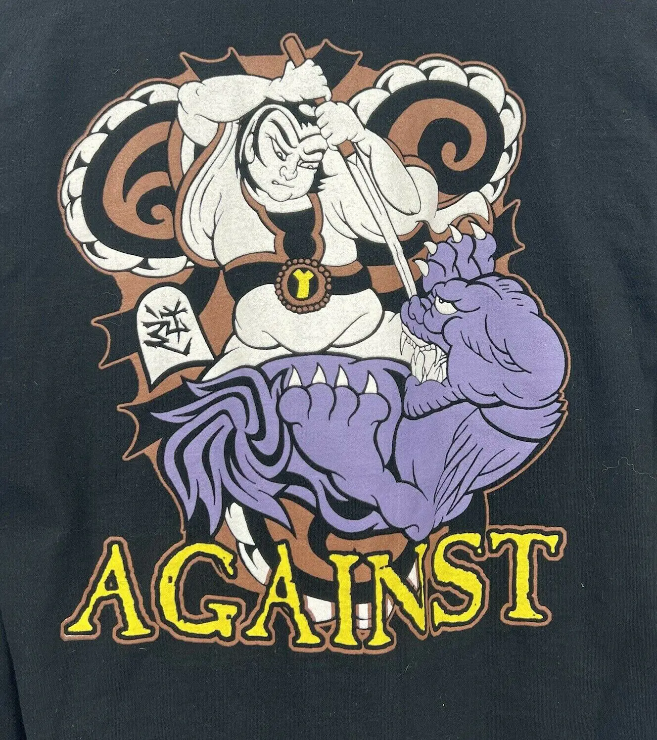 

Vintage Sepultura Music Band Against Black Cotton T-Shirt Tee Shirts