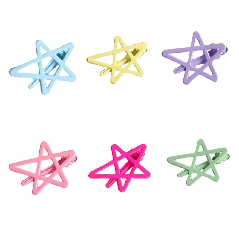 

Hot Girls Hairpin Harajuku Lady Y2K Girls Colorful Handmade Barrettes Clip