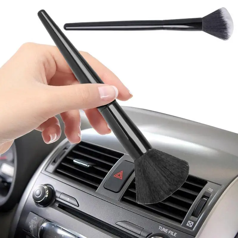 

Car Interior Cleaning Brush Auto Interior Dust Brush Car Detailing Dusting Brush Tool For Cleaning Panels Air Vents Seats Car