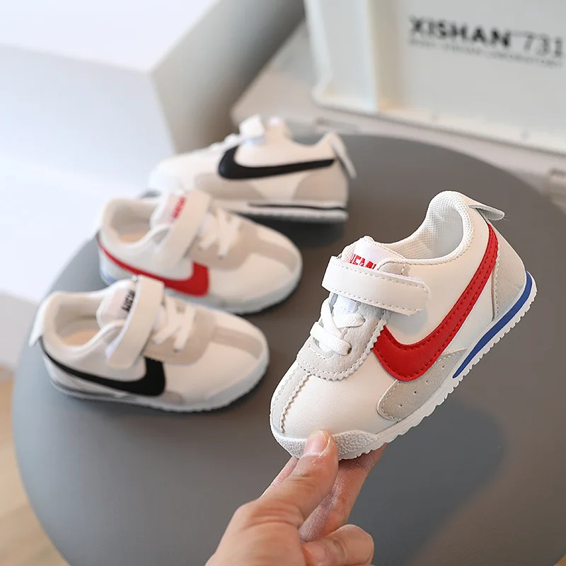 

New Brand 2022 Fashion Spring/Autumn Kids Sneakers Cool Lovely Sports Baby Girls Boys Shoes Leisure Children Casual Shoes