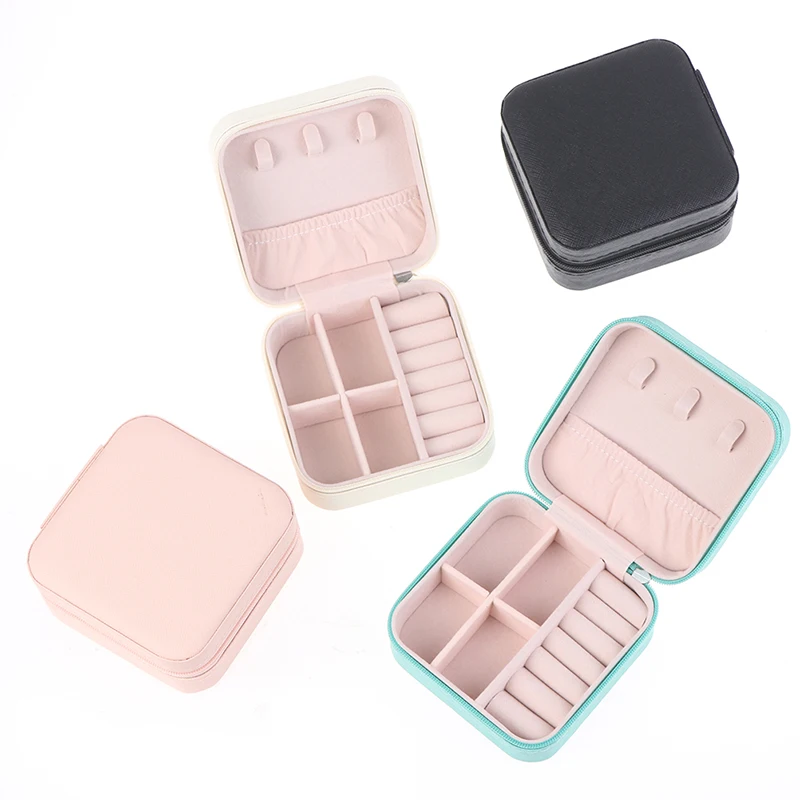 Органайзер для ювелирных изделий портативный кожаный хранения украшений | Дом и