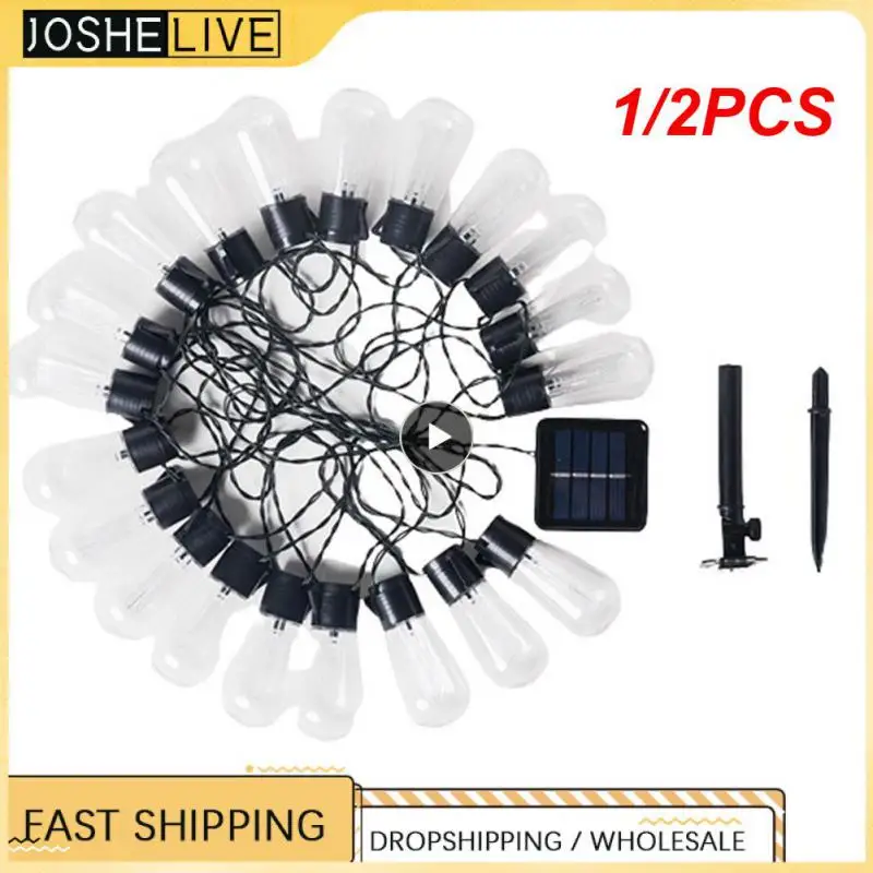 

Гирлянда с солнечной батареей, водонепроницаемая, IP65, 1/2 шт.