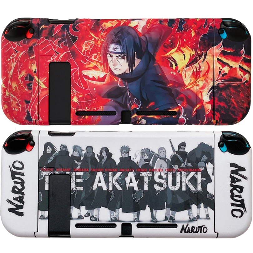 

Anime Uzumaki Naruto Akatsuki Uchiha Itachi Clan IMD Soft Case for Nintendo Switch Game Console Controller NS Gaming Accessories