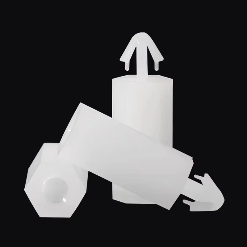 M3 M4 Белый нейлоновый дистанционный винт для печатной платы вставной пост