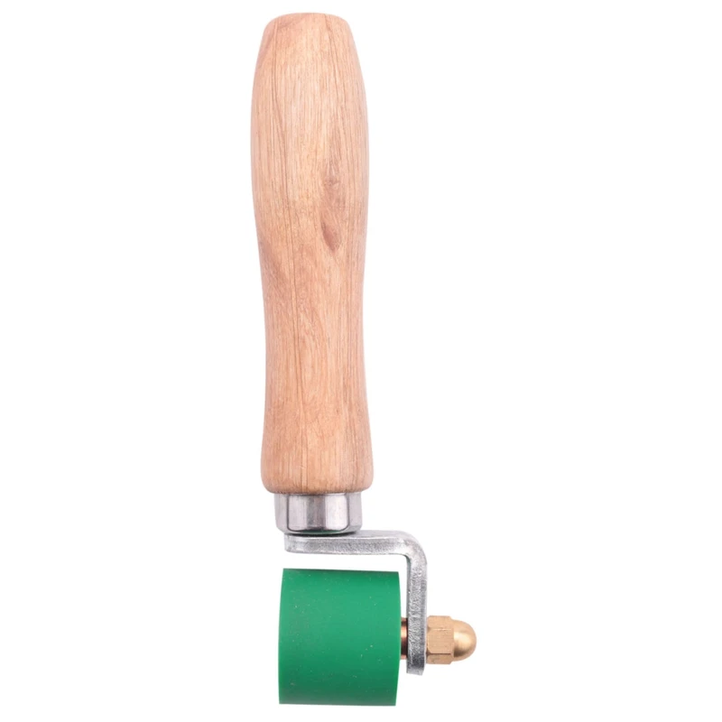 

Hand Pressure Roller, 1.1 Inch Silicone Pressure Roller Roller Seam Roller For PVC/TPO/EPDM Roofing Tools Flooring Tools