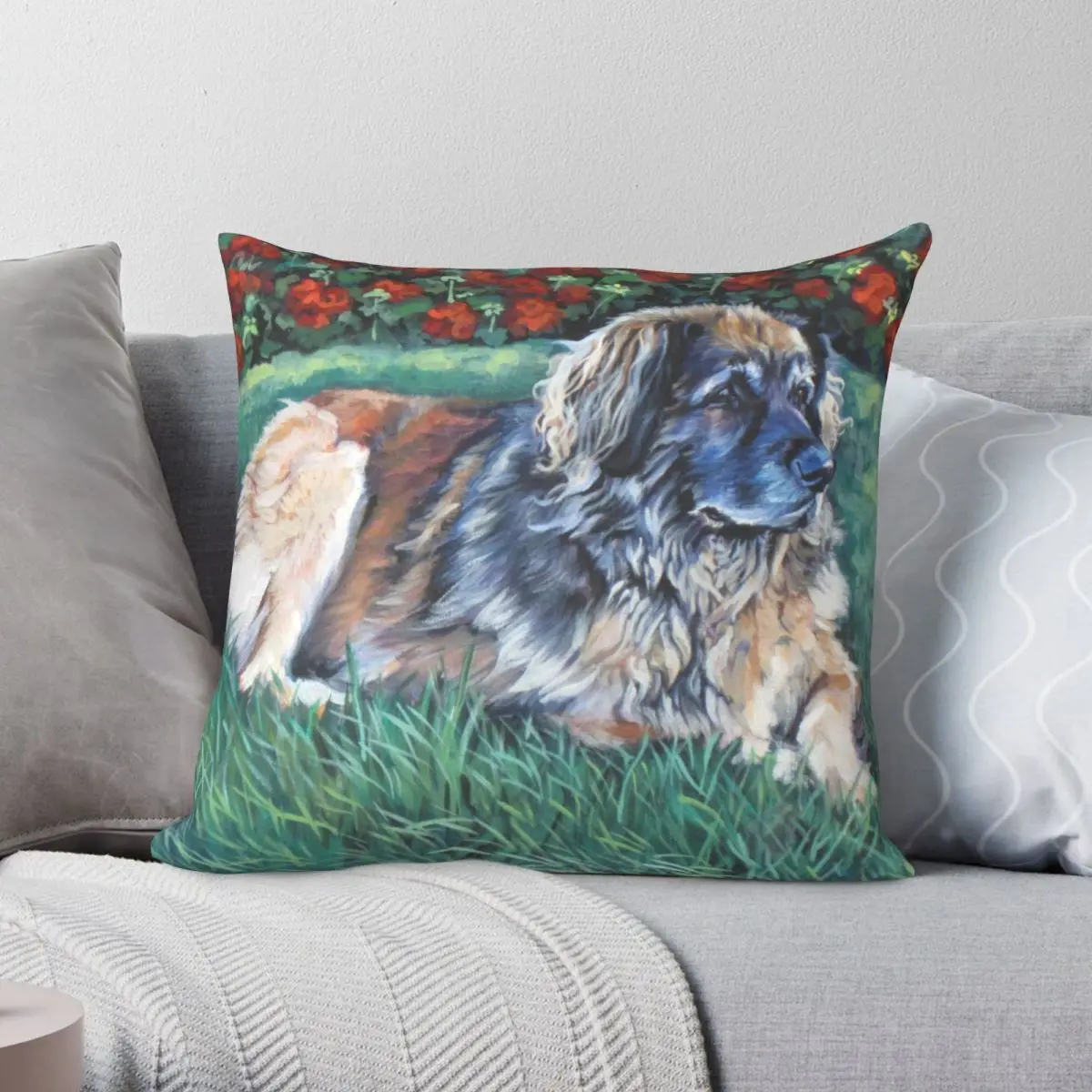 

Наволочка для дивана из полиэстера и льна, 45x45