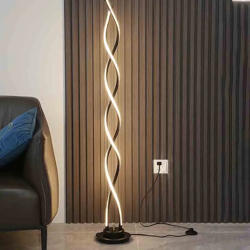 

Designer Artistic Floor Lamp Atmosphere High-end European Fashion Led Lamp Neoclassical Aluminum Luminaria Bedroom Furnitures