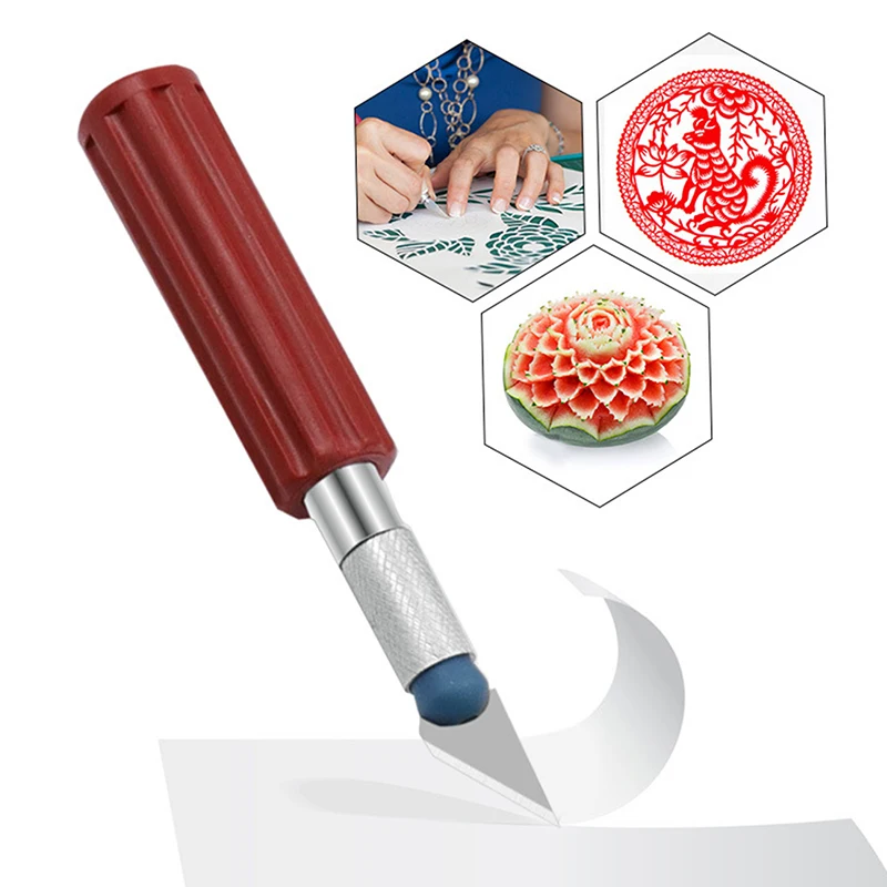 

13Pcs Carving Knife Craft Sculpture Paper Cutting Blade Precision Engraving Cutter Non-Slip Hand Tool DIY Art Hobby Repair Set