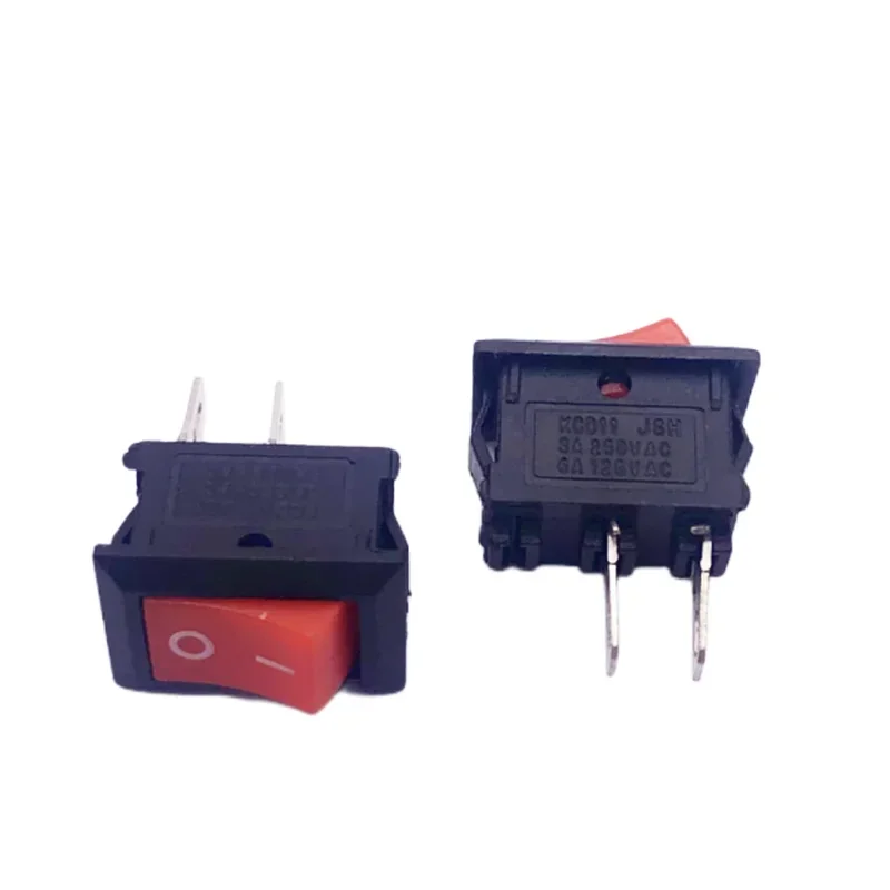 10 шт. 15*21 мм 2-контактный SPST кулисный переключатель для лодки 6A 250 В KCD1 KCD1-101