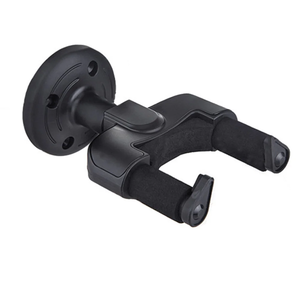 4 шт./компл. прозрачный настенный подвесной кронштейн для гитары вешалка черные