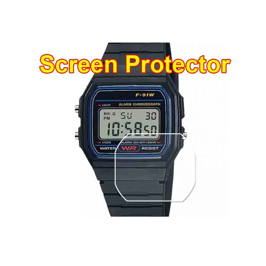Защитная пленка из ТПУ для экрана часов MWD-110H F-91W AE1200 DW-5600 B5000 GBX-100 GBD200 A15
