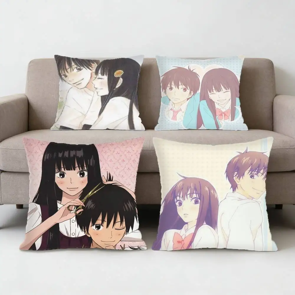 Фото Наволочка K-Kimi ni Todoke S-Sawako для дивана, гостиной, спальни, автомобиля, подголовника, спинки, квадратная подушка для сна №1