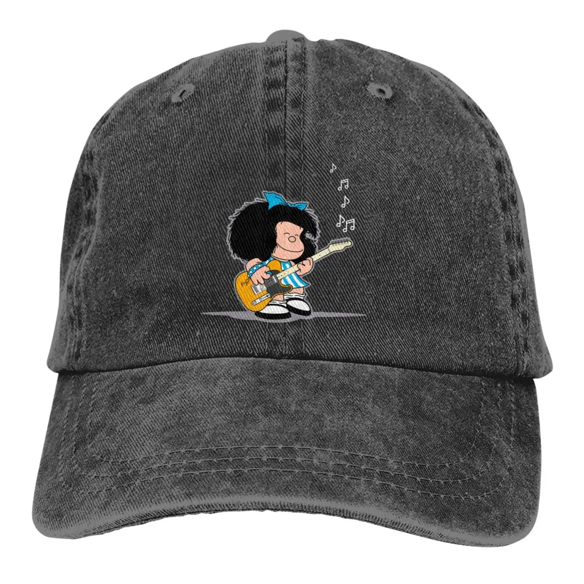 

Quino Comics Baseball Cap Men Hats Women Visor Protection Snapback Mafalda Cartoon Caps