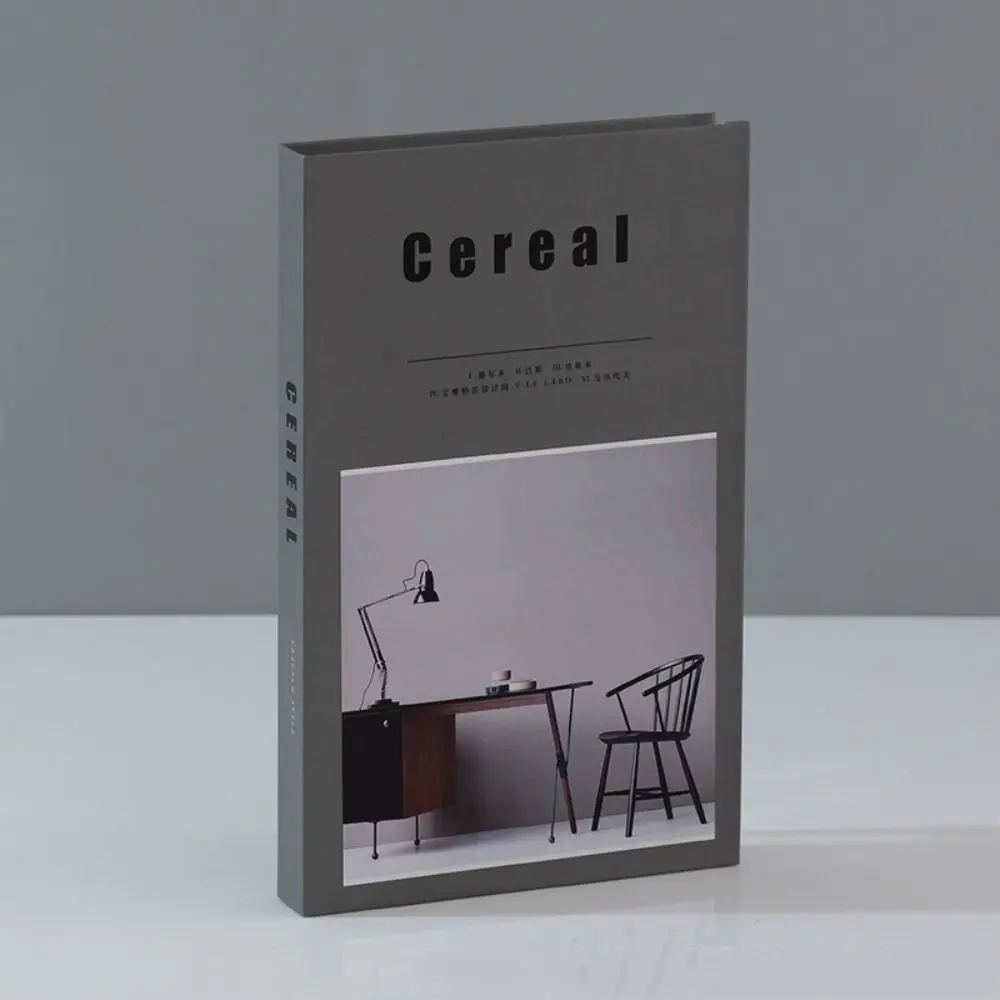 Минималистичная поддельная Книга в современном стиле искусственная ...