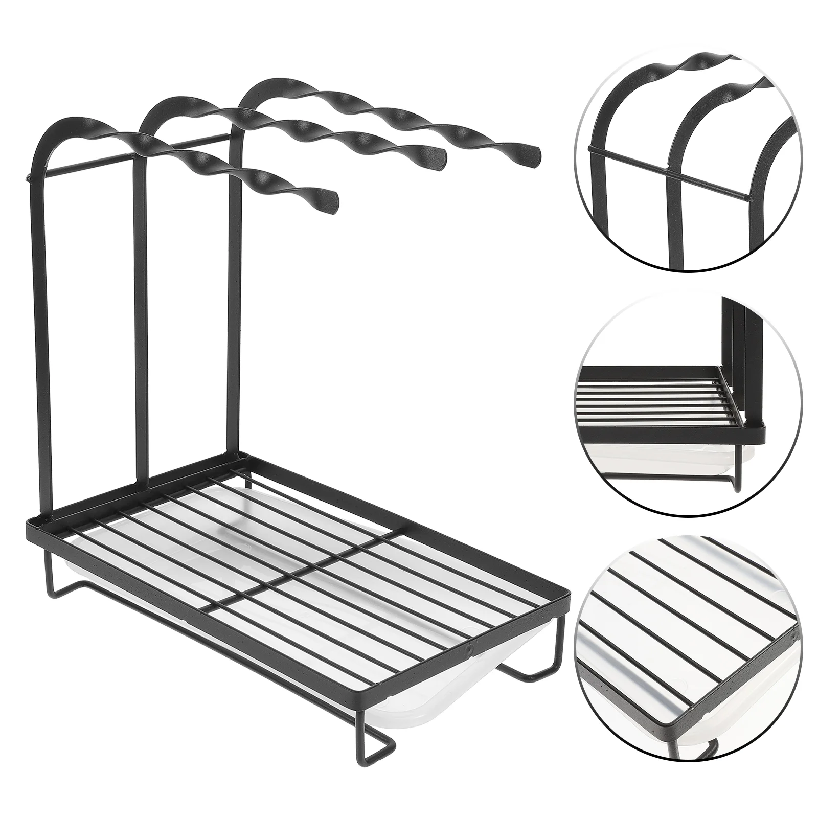 

Kitchen Multi-use Detachable Metal Kitchen Sponge Rack Drain Sponge Holder Dishcloth Holder Sponge Draining Rack for Storage