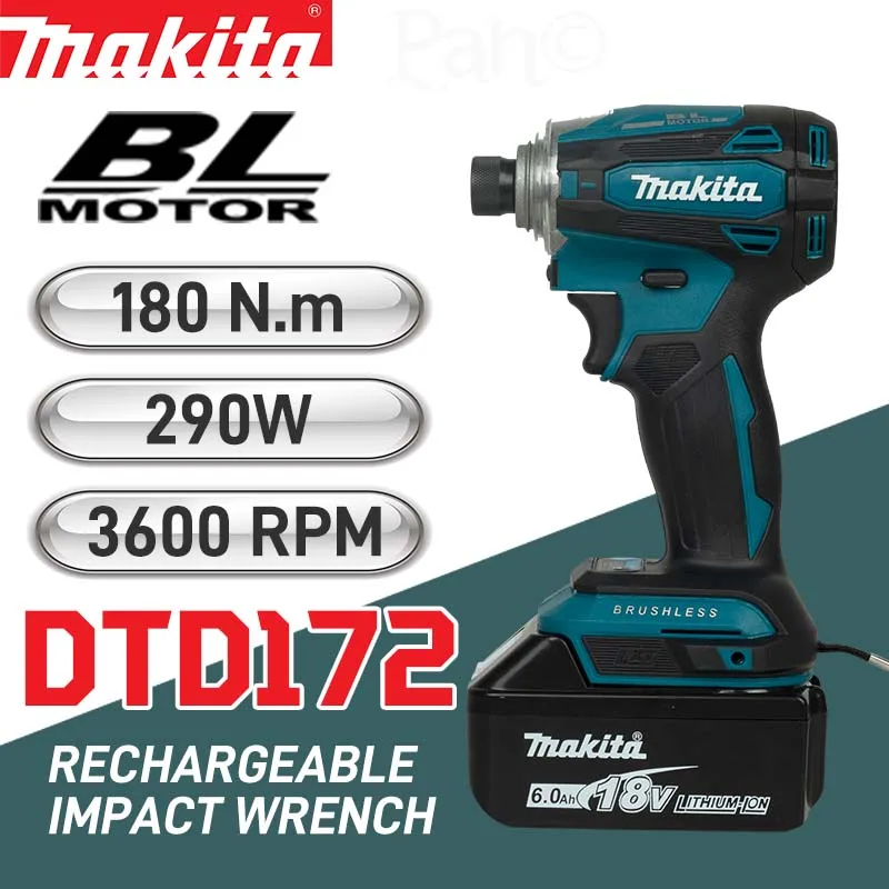 Шуруповерт Makita DTD172 аккумуляторный 18 в