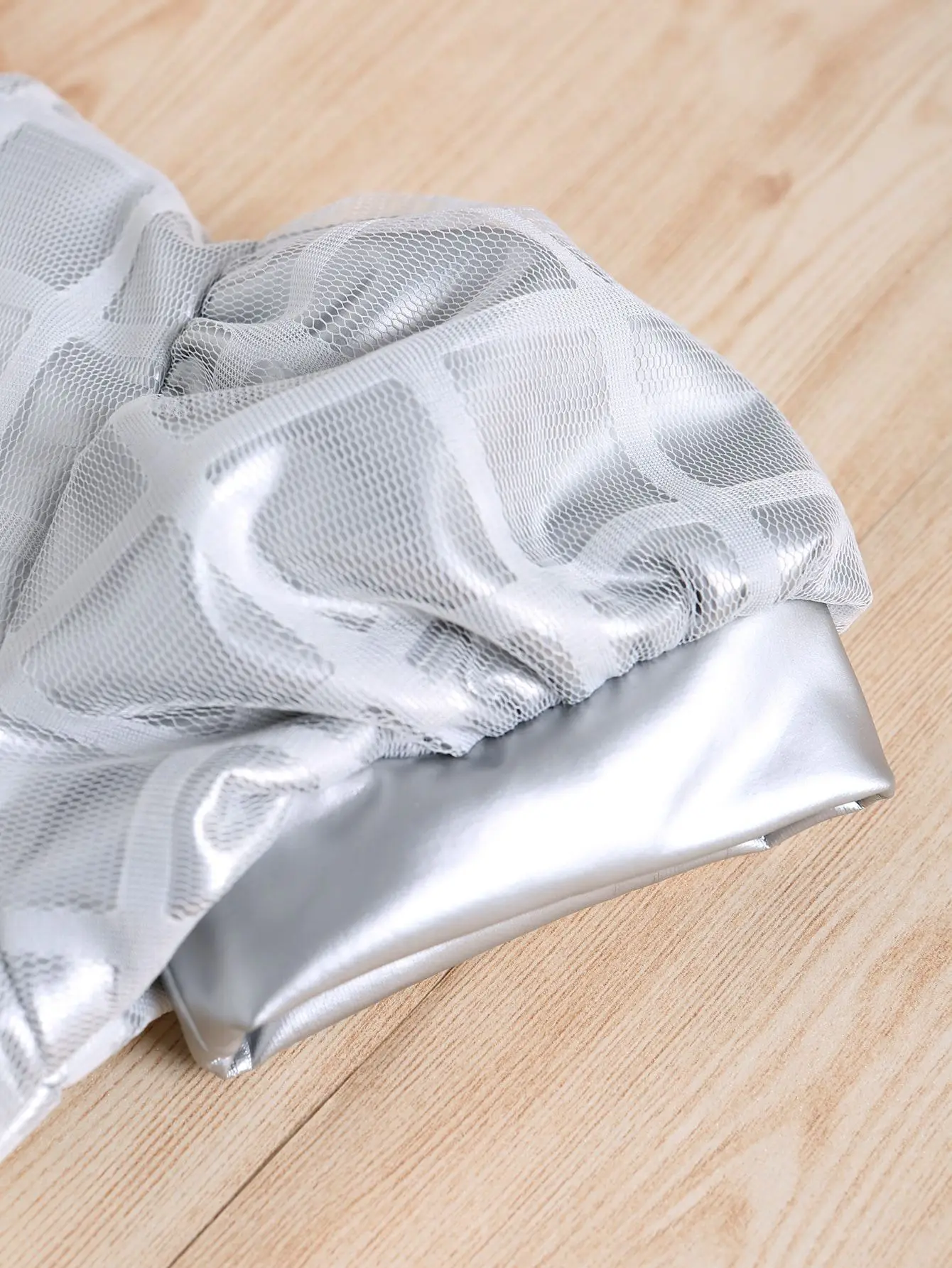 Pretty Princess Summer Short Sleeve Plaid PU Top T-shirts Mesh Flower Knee-length Skirts Kids Baby Children Clothing Set 2pcs