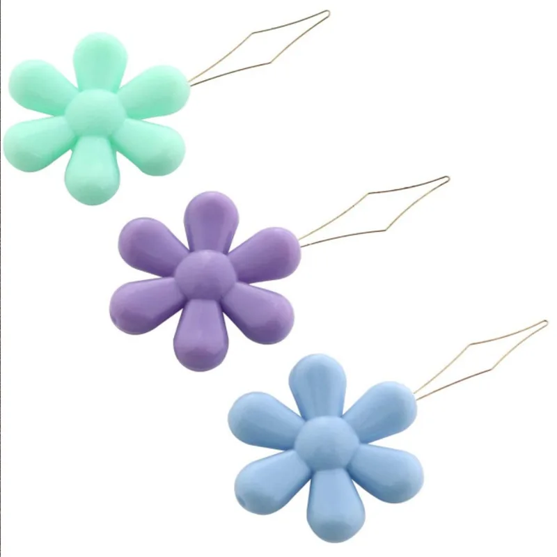 10/20/30/40/50 шт. коробка нитевдеватель для цветов направляющий инструмент случайный