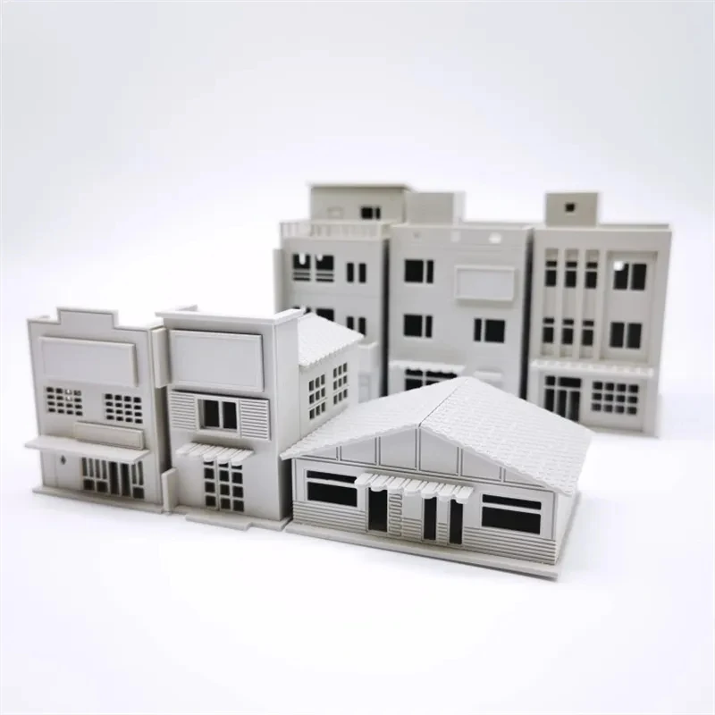 

Модель здания в масштабе 1/64 1/87 HO 1/150 N, модель дома в европейском стиле для виллы, модель поезда, миниатюрная коллекция, песочный стол, ландшафт
