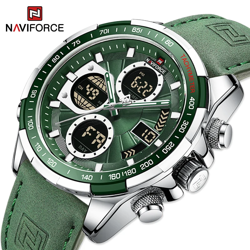 New NAVIFORCE Fashion Military Watches for Men Luxury Original Sports Chronograph Watch ​Waterproof Quartz WristWatch Clock Gift