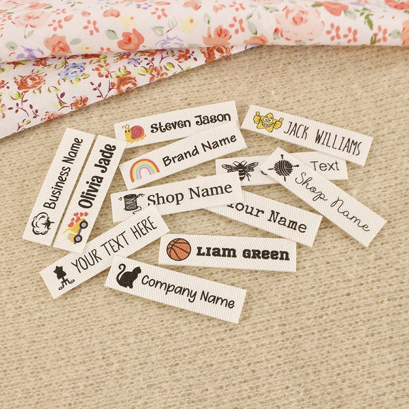 

Custom Ironing Labels,School Labels,Personalized Names, Name Tags,Clothing Labels for children,1.25*5cm,Iron tags(TB5667)