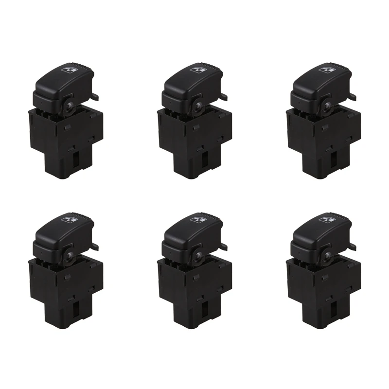 6X новый одиночный переключатель стеклоподъемника подходящий для Hyundai Getz 93580-1C000WK