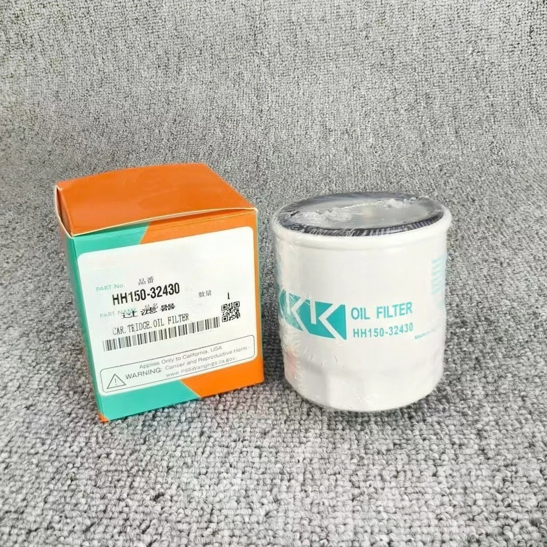 Фото HH150-32430 Масляный фильтр, совместимый с Kubota BX2200 BX2660 B1550 B2920 B7510 F2880 RTV-X1100 KH36 ZD1211 GL6500S №1
