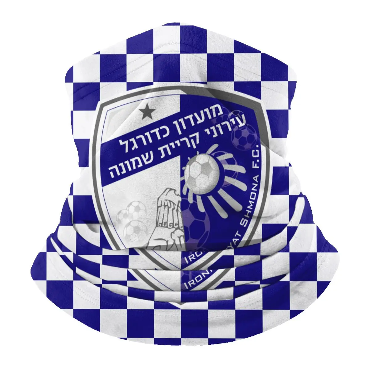 

Israel Hapoel Ironi Kiryat Shmona Fc Face Mask Balaclavas Seamless Bandana Headwear Neck Warmer Gaiter Outdoor Multi-Functional
