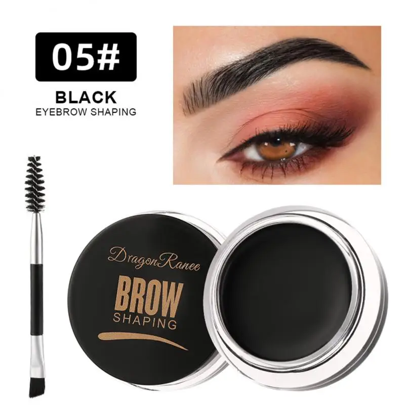 

6 Color Eyebrow Gel Super Waterproof Eyebrow Professional Lasting No Fading Eyebrow Gel Makeup Brow Brush Tools TSLM1