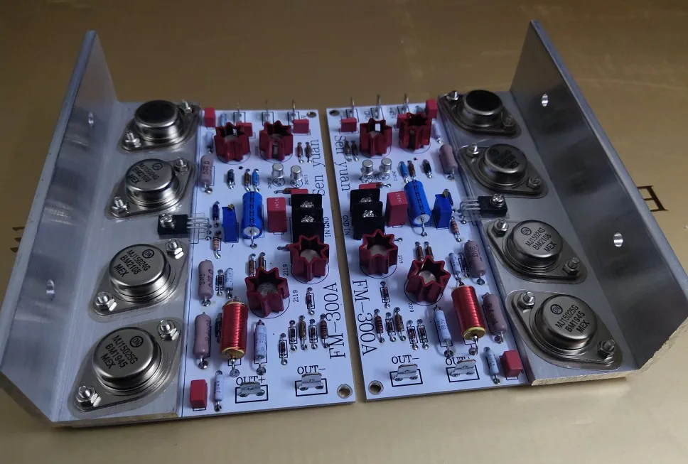 

1 Pair Refer To Imported FM300A Fever Amplifier Circuit Finished Power Amplifier Board