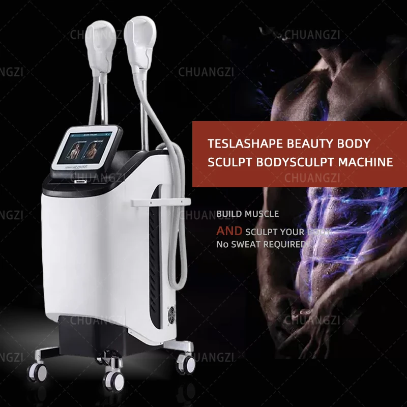 

2022EMS Sculpting Muscle stimulator Body Shaping Burns Fat Builds Muscle Slimming Cool Tone Machine