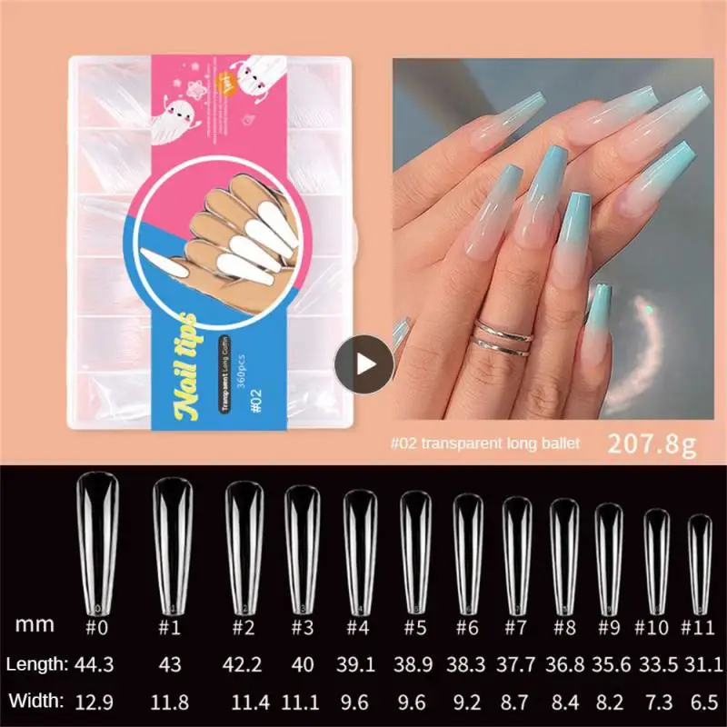 

Fashionable Transparent Nail Easy To Apply Nail Chips Wearing Armor Frosted Manicure Chips Lasting High Quality Incomparable