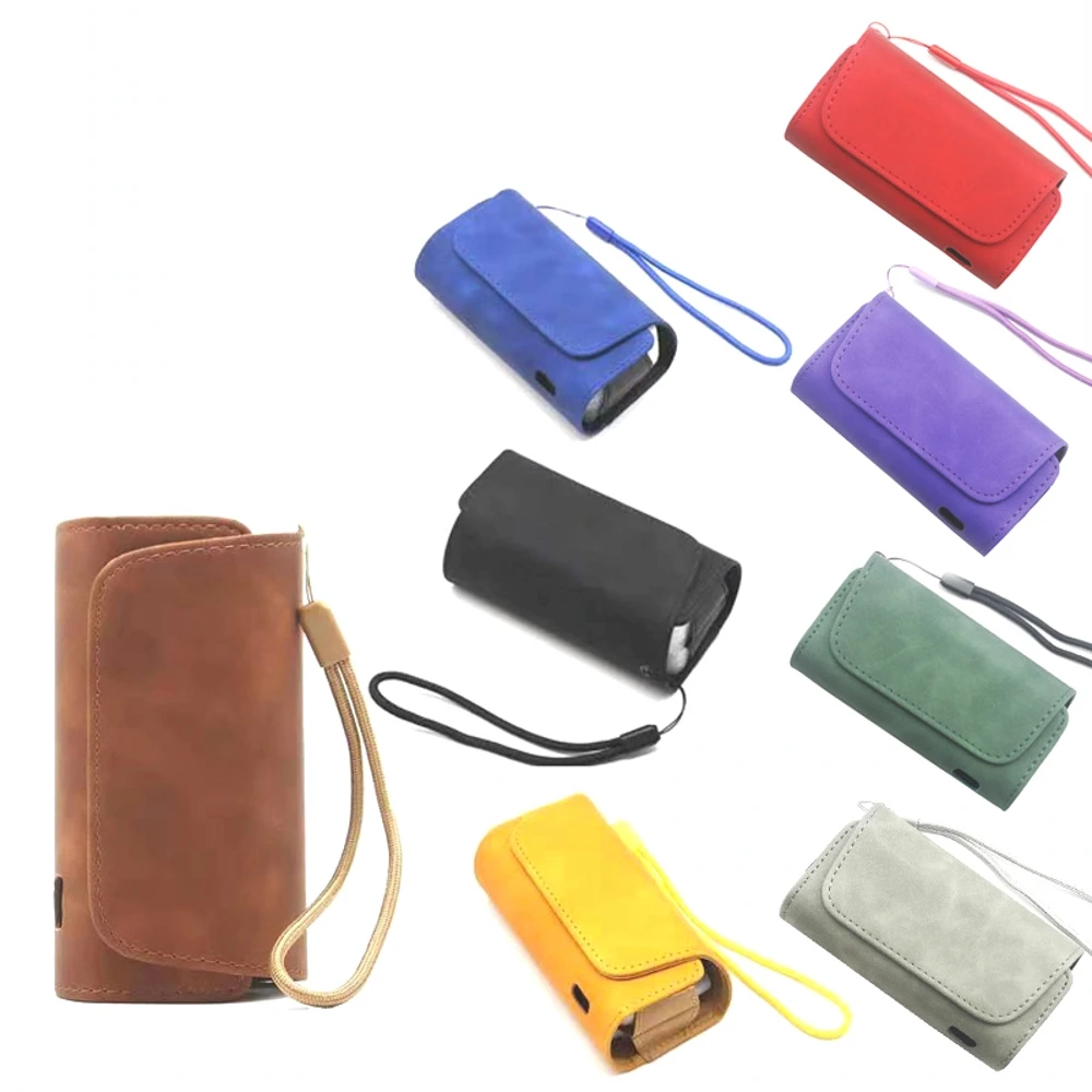 

1PCS Flip Double Book Cover For Iqos 3.0 Duo Case Pouch Bag Holder Cover Wallet Leather Case For Iqos 3 Accessories