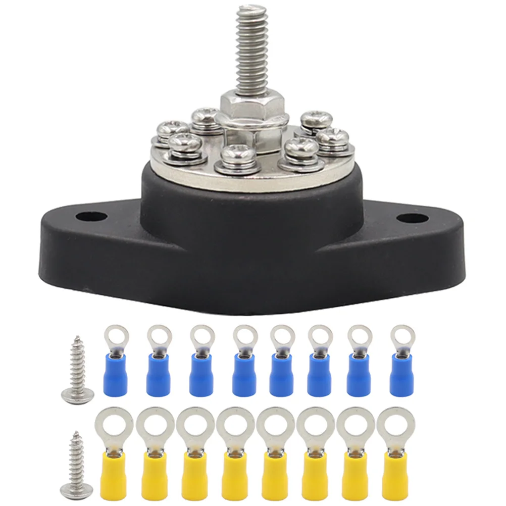 

1 Set 12V/48V Vehicle Terminal Block Distribution Terminal Bus Bar Terminal Block Car Terminal Strips Terminal Bus Bar