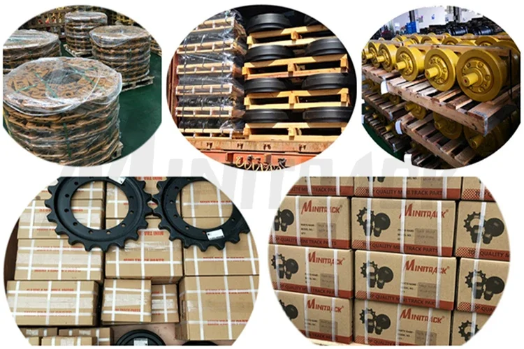 Передний натяжной ролик экскаватора IHI55N для деталей ходовой части IHISCE Натяжной