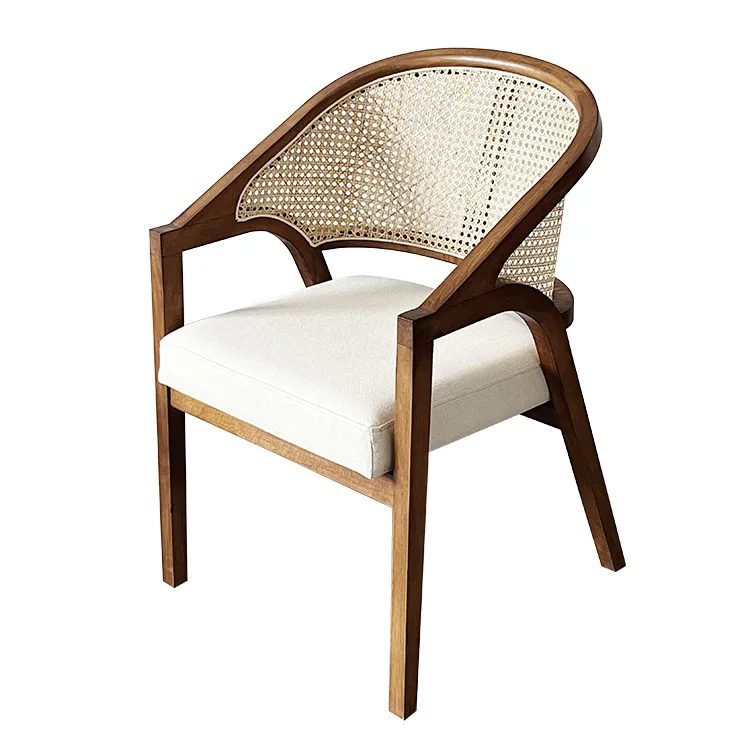 

216J modern leisure living room chair wood dining chair