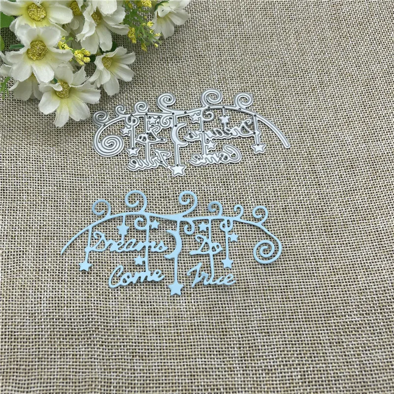 Форма для резки Луны и звезды форма круглых отверстий этикетка скрапбукинг