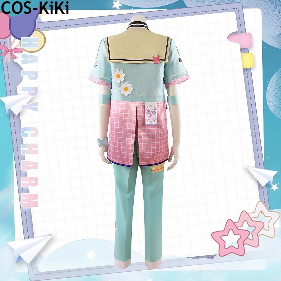COS-KiKi Ensemble Stars Happy Charm Akehoshi Subaru/Harukawa Sora/Sazanami Jun игровой костюм униформа косплей