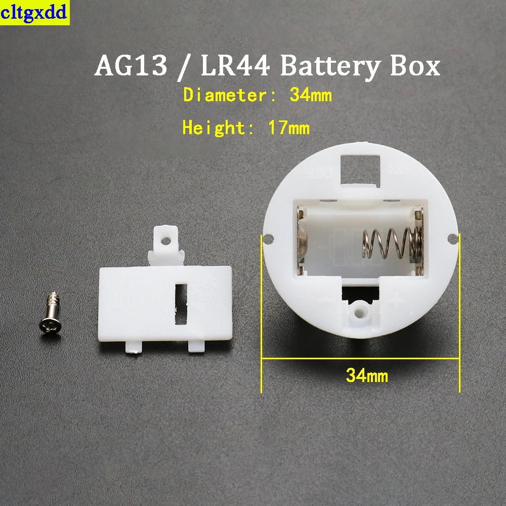 Набор cltgxdd 2 подходит для AG13/LR44 с переключателем цилиндрическим основанием