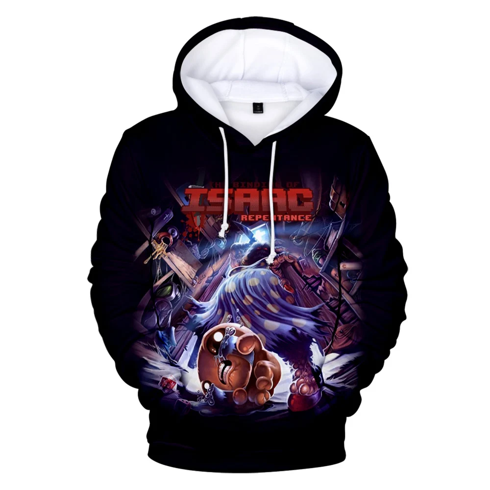 

Coats New The Binding Of Isaac 3D Hoodie Fall Winer Suit Hoodies Sportswear Youthful Hip Hop Punk Boys/girls 100-4XL Oversized
