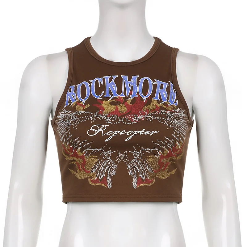 Майка женская без рукавов с открытой спиной корсет винтажная одежда танковый