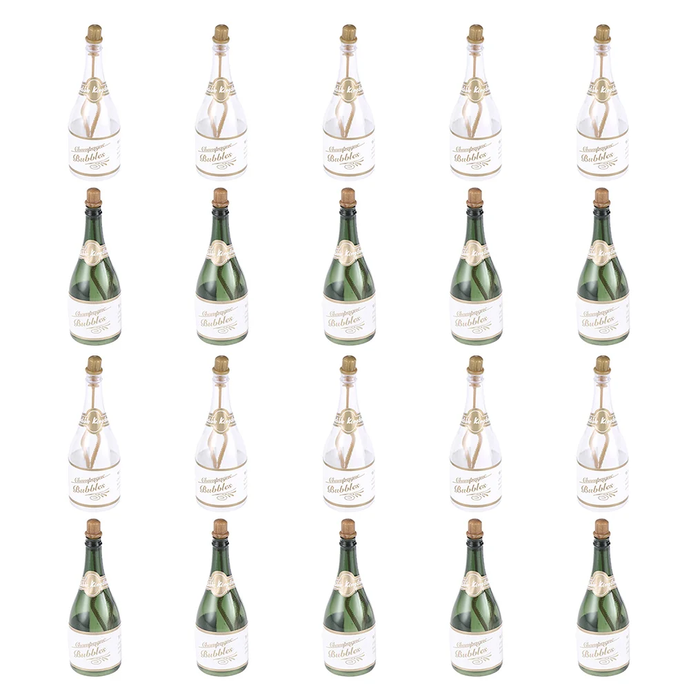 

20 Pcs Stocking Stuffers Ebt Miniature Champagne Bottles Funny Bubbles Party Favors Bulk Kids Small Wedding